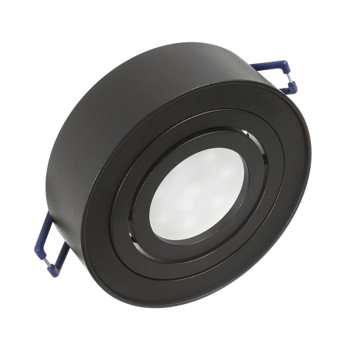 Einbaustrahler MCE462 B 7W schwarz + GU10