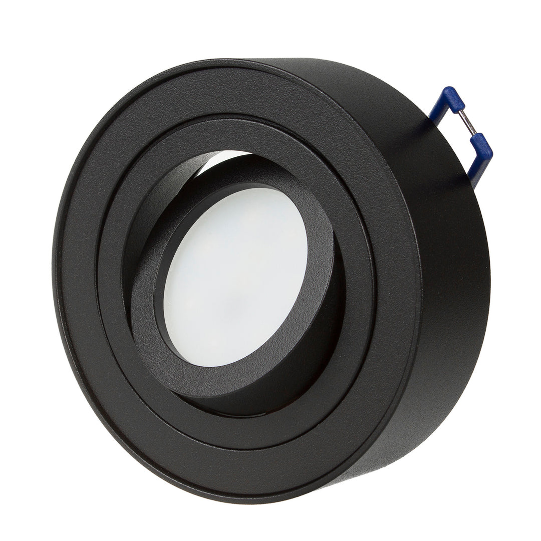 Einbaustrahler MCE462 B 7W schwarz + GU10