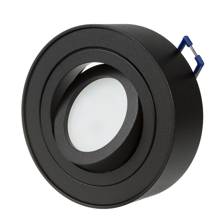 Einbaustrahler MCE462 B 7W schwarz + GU10