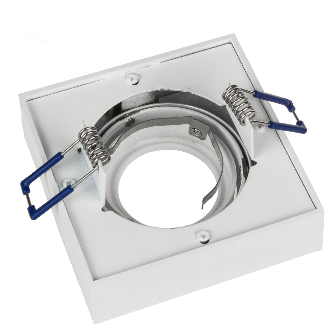 Unterputzleuchte MCE464 W 7W + Led GU10
