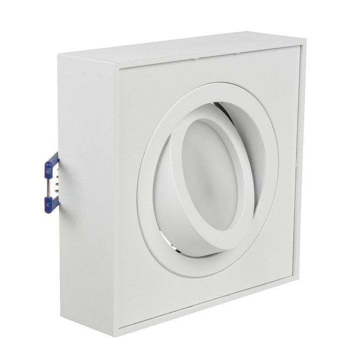 Unterputzleuchte MCE464 W 7W + Led GU10