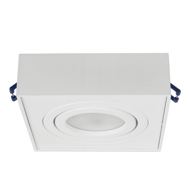 Unterputzleuchte MCE464 W 7W + Led GU10