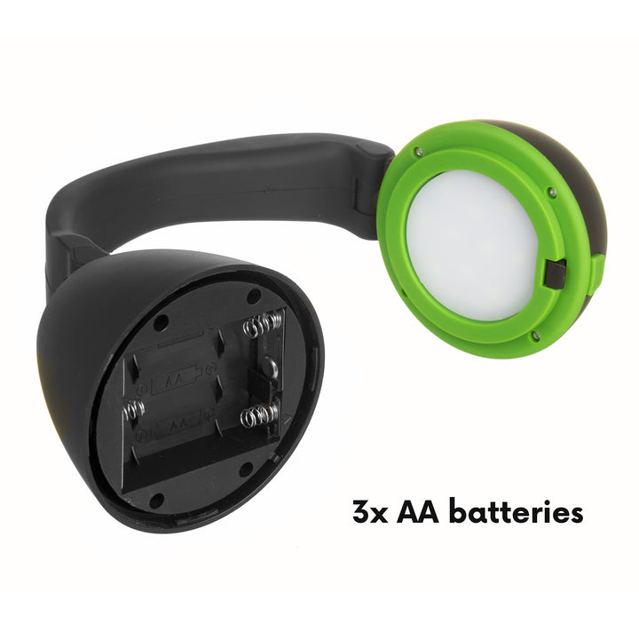 Multifunktions-Taschenlampe Maclean MCE294 200 lm + 3× AA Varta Batterie