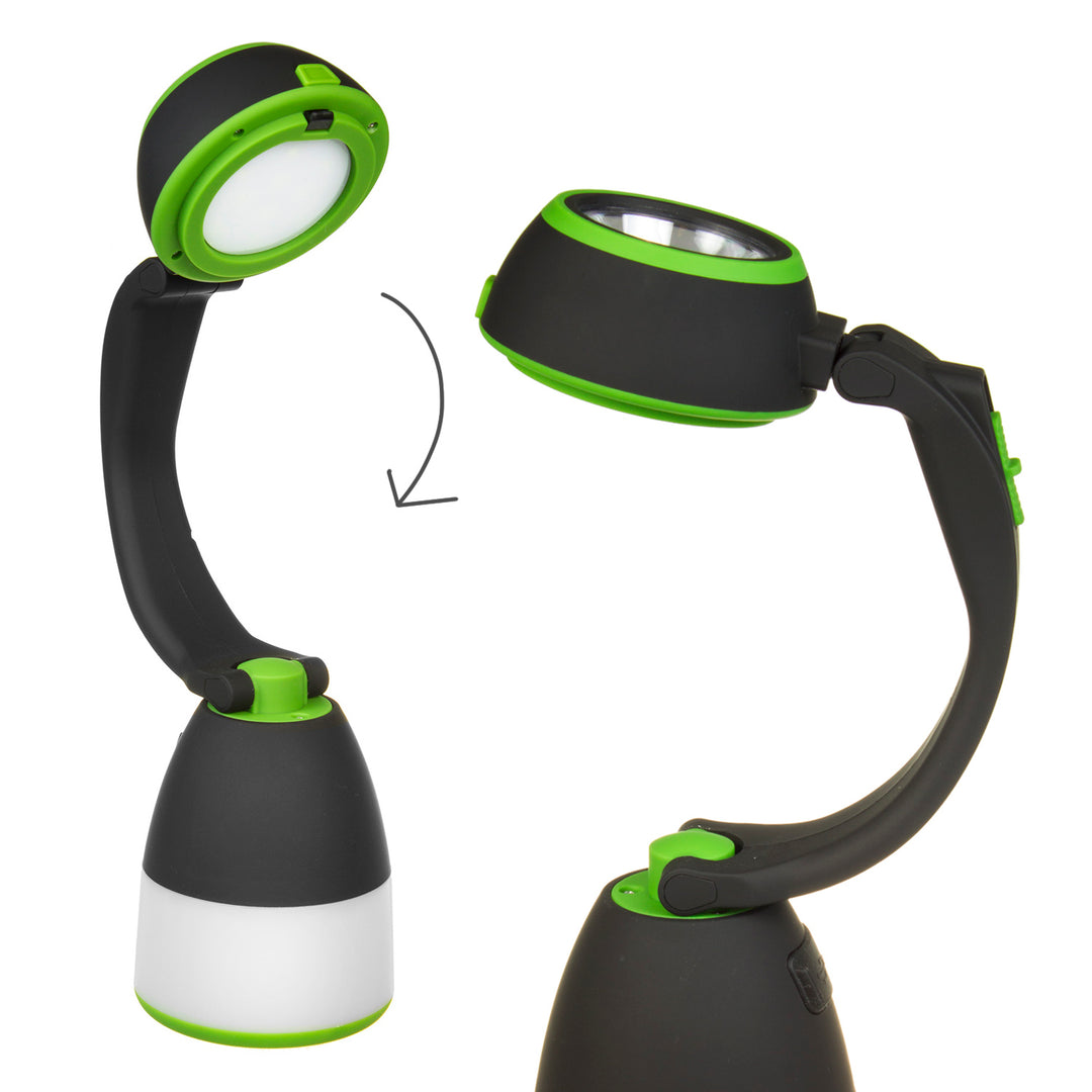 Multifunktions-Taschenlampe Maclean MCE294 200 lm + 3× AA Varta Batterie