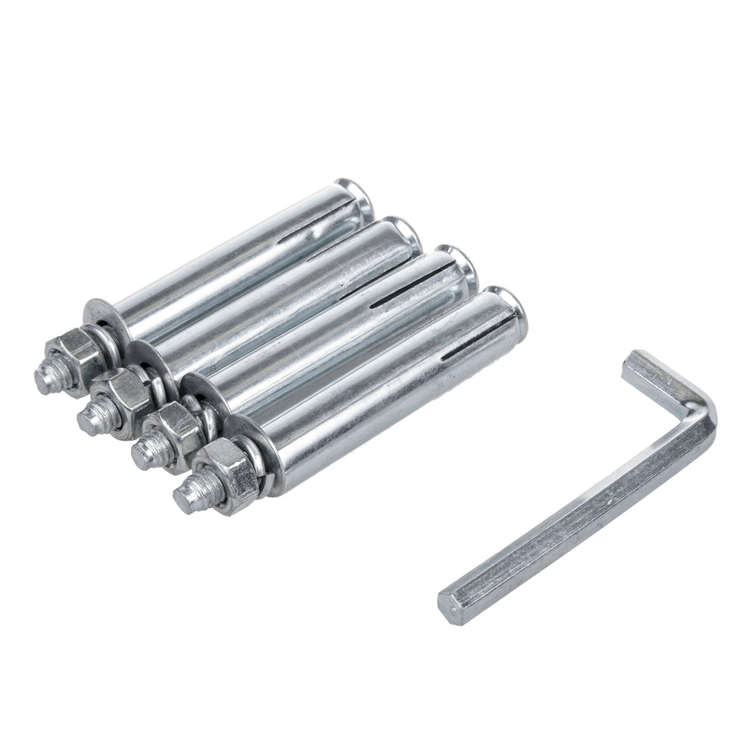 Maclean Fahrrad-Wandhalterung, horizontal, Stahl, max. Belastung 30kg, MC-431
