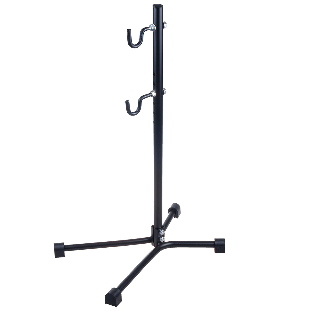 Maclean MC-434 Fahrrad-Servicestange, Stahl, Tragfähigkeit 20kg, passend für MTB-Räder mit Laufrädern bis 27,5"