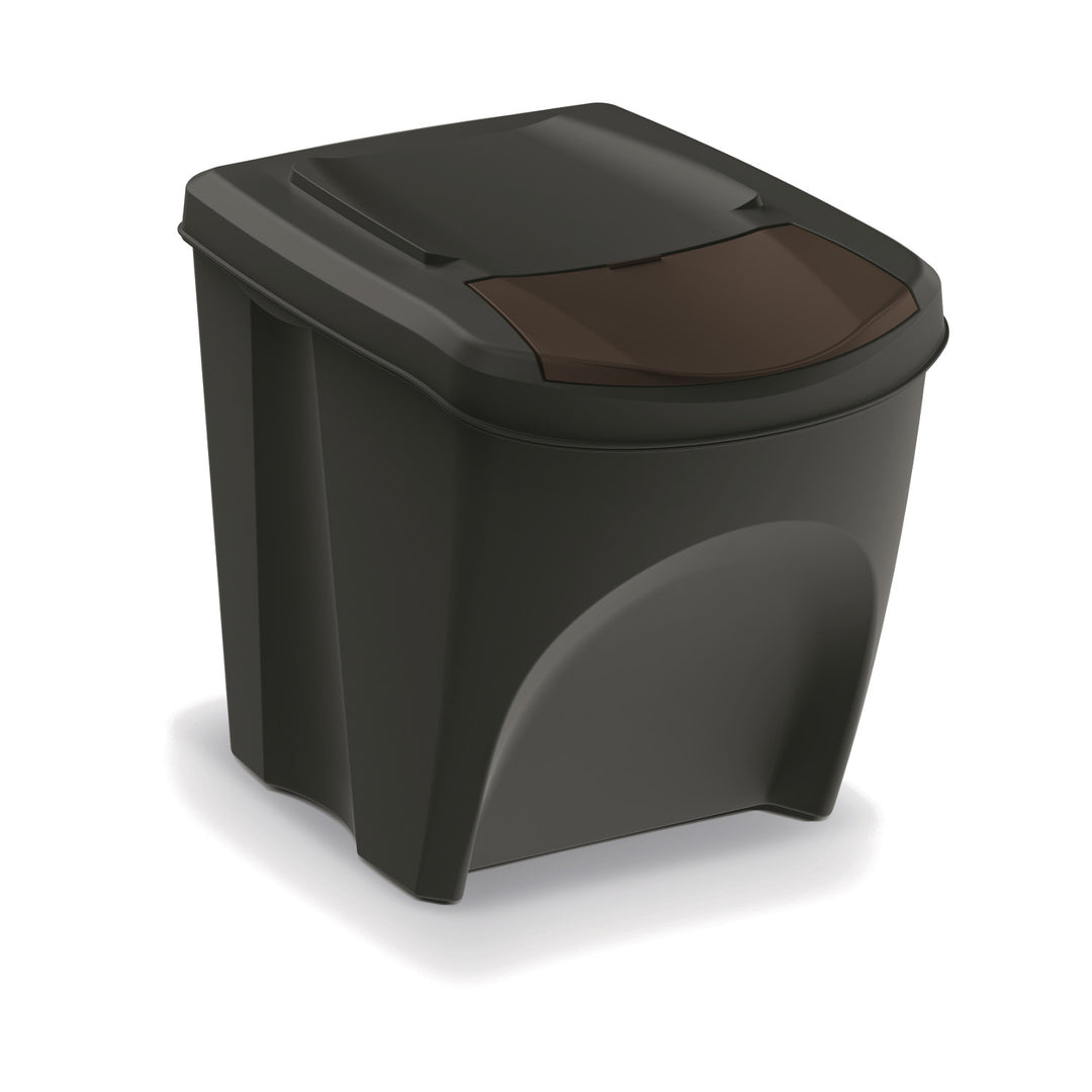 Keden IKWB25S5 Sortibox Set 5x25L Recyclingbehälter Abfalleimer Mülltrennung