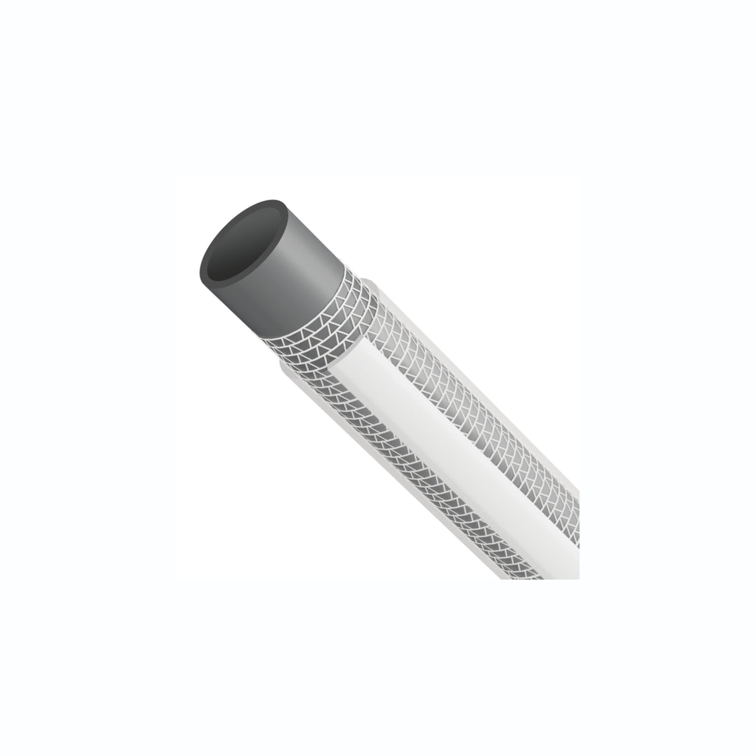 Vartco Silver TFS 3-lagiger Gartenschlauch Wasserschlauch Flexibel Anti Twist Schlauch Gartenbewässerung Flexischlauch UV-beständig 25 Bar  3/4" 20m