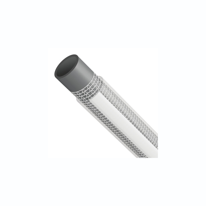 Vartco Silver TFS 3-lagiger Gartenschlauch Wasserschlauch Flexibel Anti Twist Schlauch Gartenbewässerung Flexischlauch UV-beständig 25 Bar  3/4" 30m
