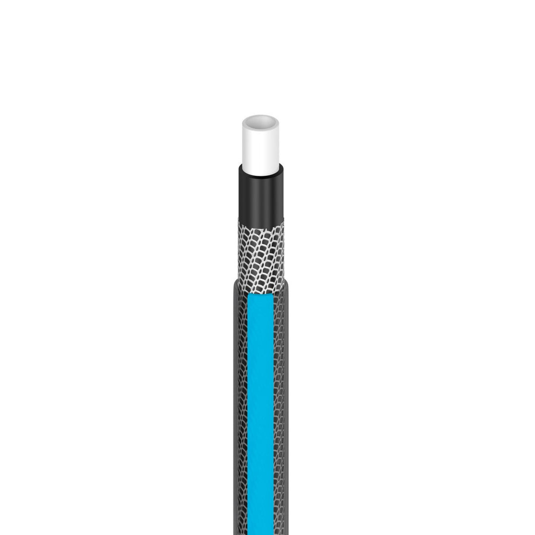 Cellfast SMART PRO ATS 4-lagiger Gartenschlauch ATS Trikotgewebe Flexibel Knickfest UV und Algenfest 1/2" 30 m