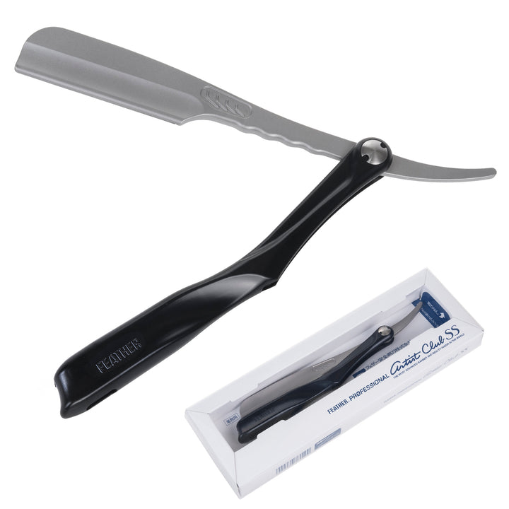 Feather Artist Club ACS-RB Rasiermesser Klingenabstreifer schwarz