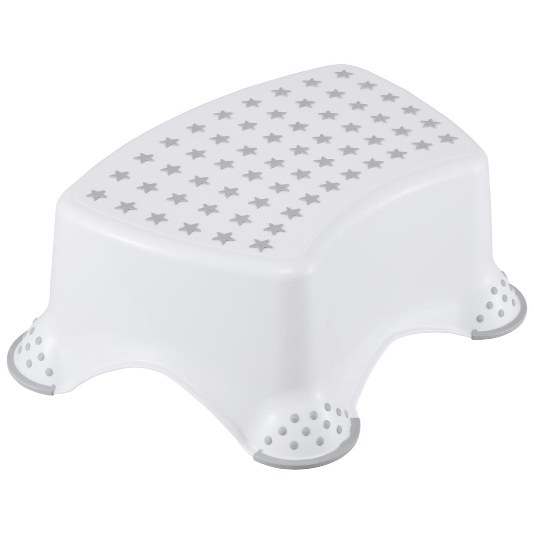 Keeeper 1864251919600 Kinder-Einzelschritt-Plattform Tom - Farbe Stars nordic white