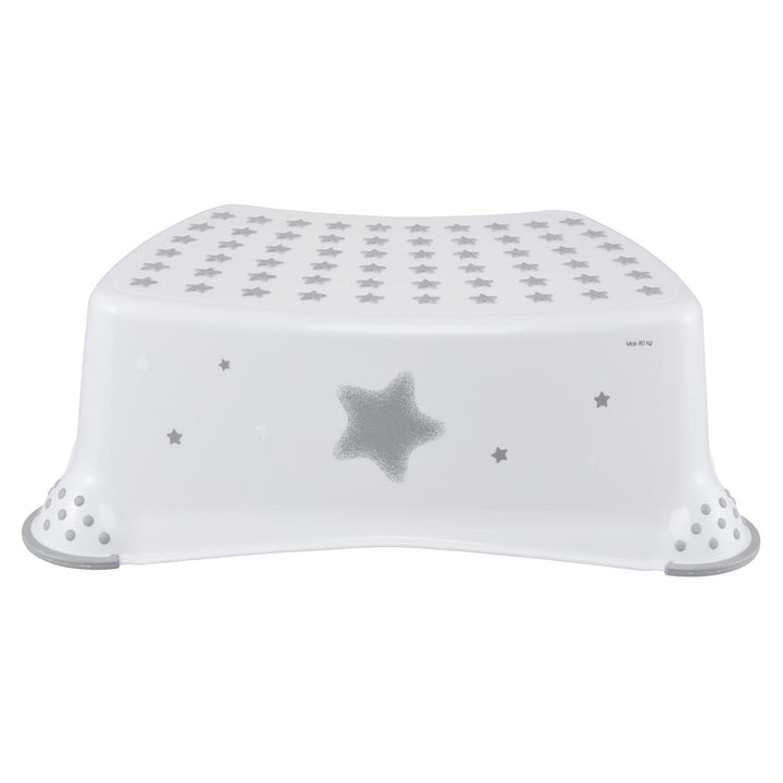Keeeper 1864251919600 Kinder-Einzelschritt-Plattform Tom - Farbe Stars nordic white