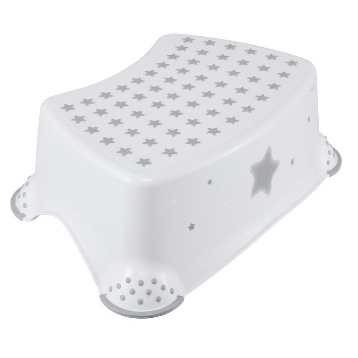 Keeeper 1864251919600 Kinder-Einzelschritt-Plattform Tom - Farbe Stars nordic white