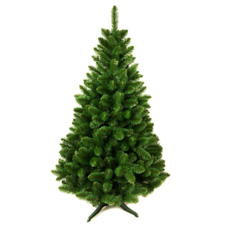 Damich Künstlicher Tannenbaum Kiefer Weihnachtsdeko Christbaum Inkl. Ständer Hergestellt aus PVC-Folie 180cm
