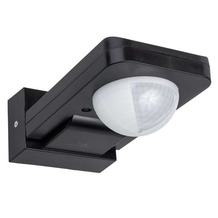 Maclean MCE243 B Infrarot-Bewegungssensor mit Dämmerungssensor 360° Grad Erfassungsbereich bis 20m Sensor IP65 max 2000W (Schwarz)
