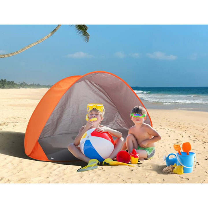 LTC Strandzelt Junior Selbstfaltend LX5015XQOR 145 x 100 x 88 cm Orange