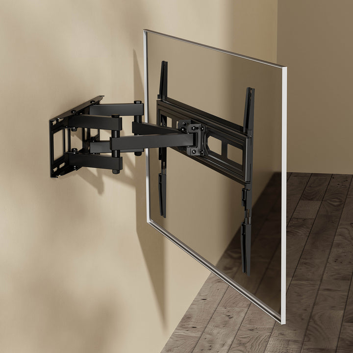 Maclean TV-Halterung, max. VESA 600 x 400, geeignet für gebogene Fernseher, 37–80", 35 kg, MC-710N