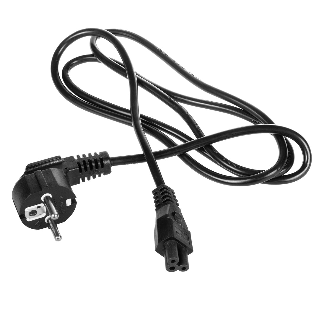 Maclean Kleeblatt-Netzkabel, 3-polig, EU-Stecker, 1,5m, MCTV-857