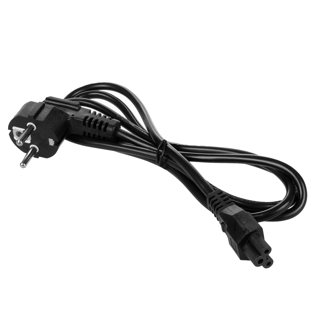 Maclean Kleeblatt-Netzkabel, 3-polig, EU-Stecker, 1,5m, MCTV-857