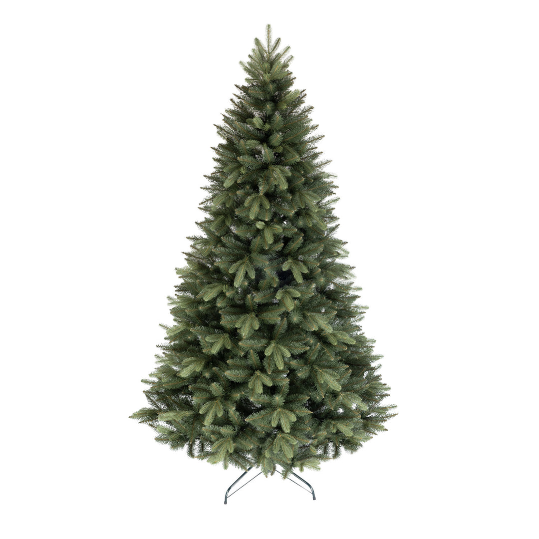 Novatom SSGPE180 Künstlicher Weihnachtsbaum Fichte mit PE-Zweigen, 180 cm