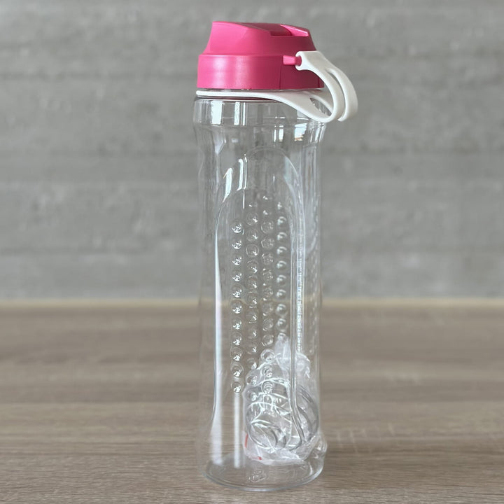 Branq Rosa Bidon Paspel Mischkugel 1991 610ml Trinkflasche aus Tritan zur Aufbewahrung und Transport von Getränken