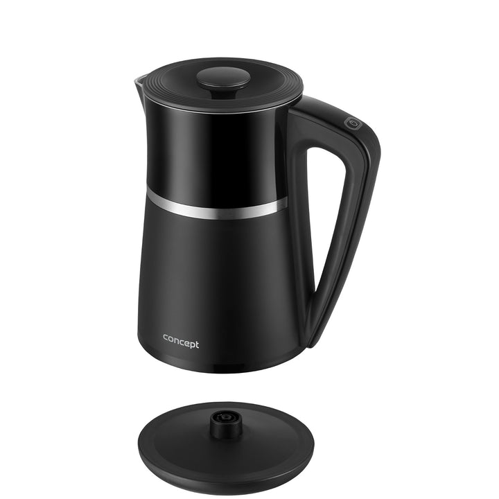 1.7L Concept doppelwandiger elektrischer Wasserkocher mit Temperaturkontrolle RK3100