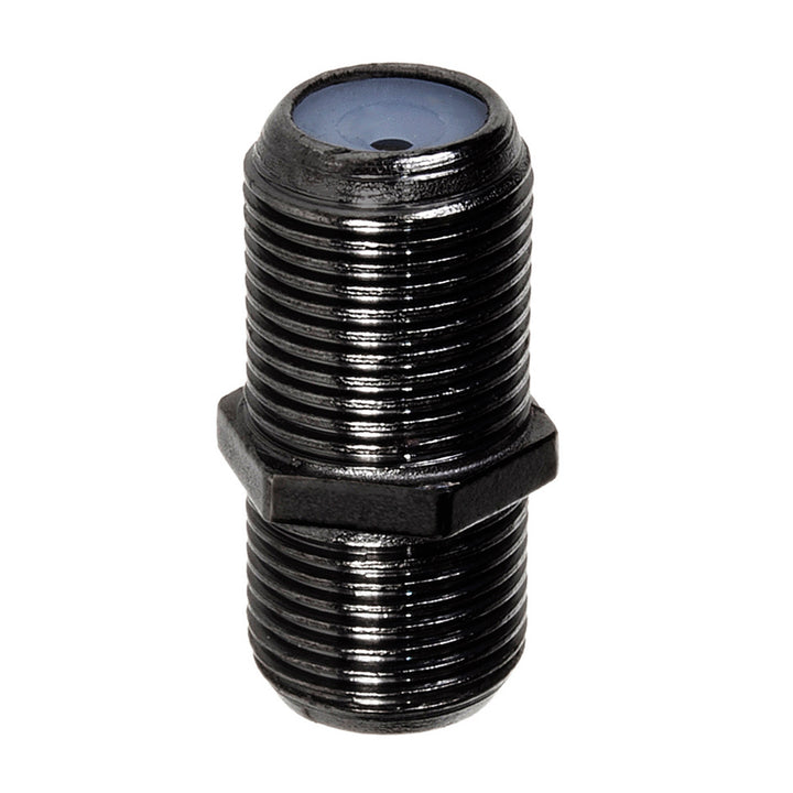 F-Verbinder F-Buchse auf F-Buchse 10-er Pack Verbinder Adapter für SAT Antennenkabel Koaxialkabel Schwarz NickelMCTV-904