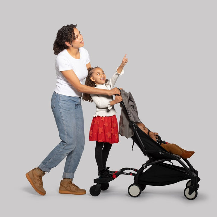 Kinderwagenverlängerung BuggyBoard MINI, bis 22 kg, blau