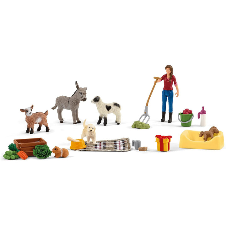 Adventskalender mit Figuren Schleich Farm World SLH98983