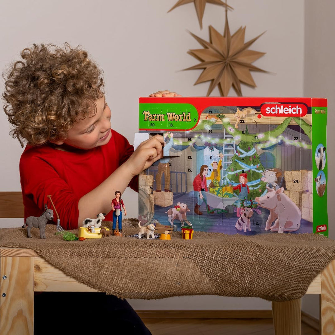 Adventskalender mit Figuren Schleich Farm World SLH98983