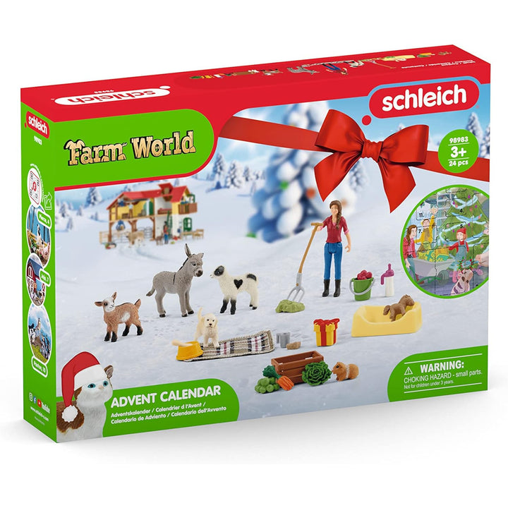 Adventskalender mit Figuren Schleich Farm World SLH98983
