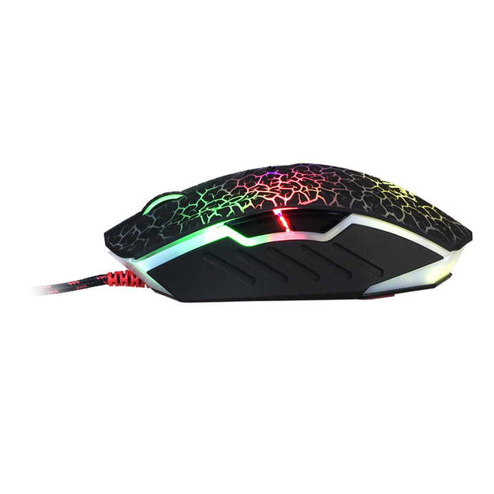 A4TECH BLOODY Maus, 6200 DPI, 8 Tasten, Gaming, Blazing A70 Aktiviert