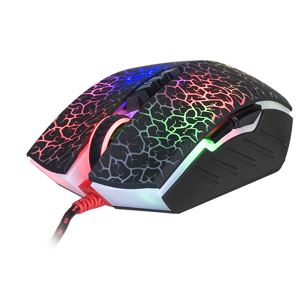 A4TECH BLOODY Maus, 6200 DPI, 8 Tasten, Gaming, Blazing A70 Aktiviert