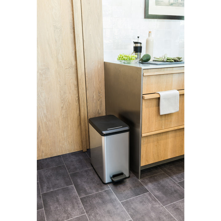 Curver Abfalleimer, mit Pedal, Inhalt 25 Liter, Slim Bin