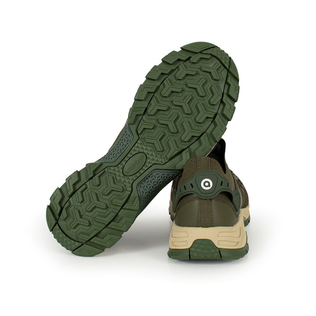 AVACORE Arbeitshalbstiefel, zum Hineinschlüpfen, khaki, MILTREKK Größe 42