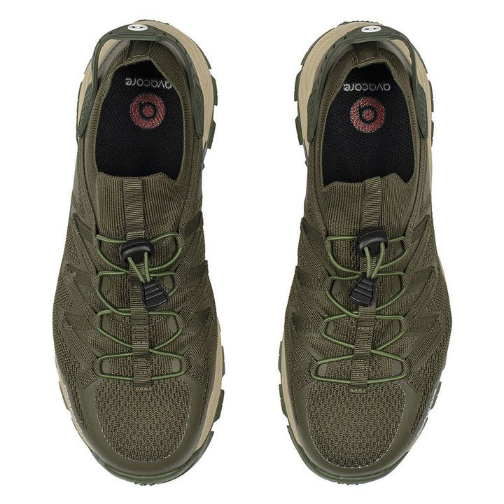 AVACORE Arbeitshalbstiefel, zum Hineinschlüpfen, khaki, MILTREKK Größe 42